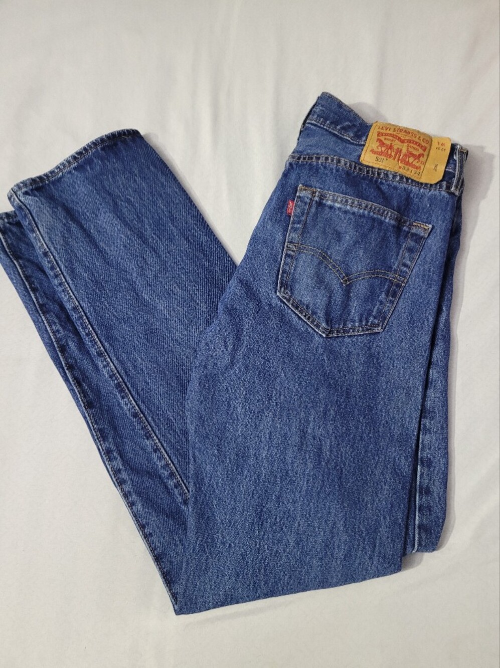 Men’s Levi Red Tab Jeans - Button Fly